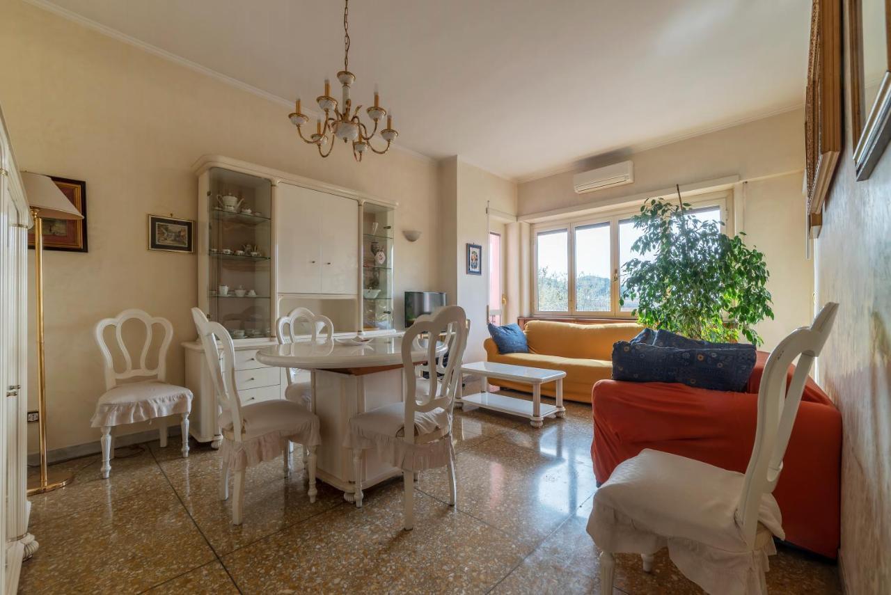 Monteverde Roomy Apartment Sun And Flowers Рим Экстерьер фото
